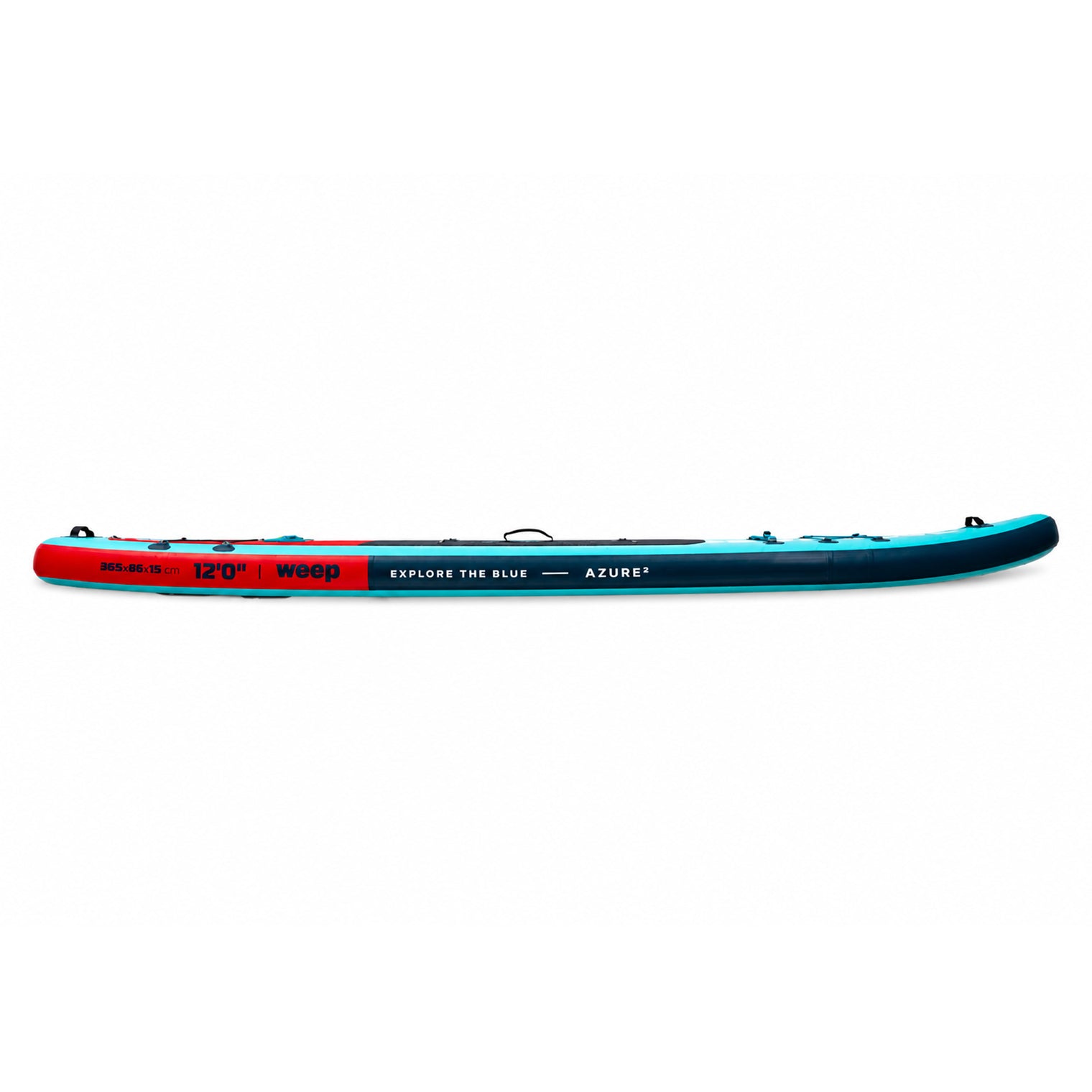 Deska Sup Do Pływania Weep Azure2 Dmuchana Pompowana Akcesoria 365cm 12"