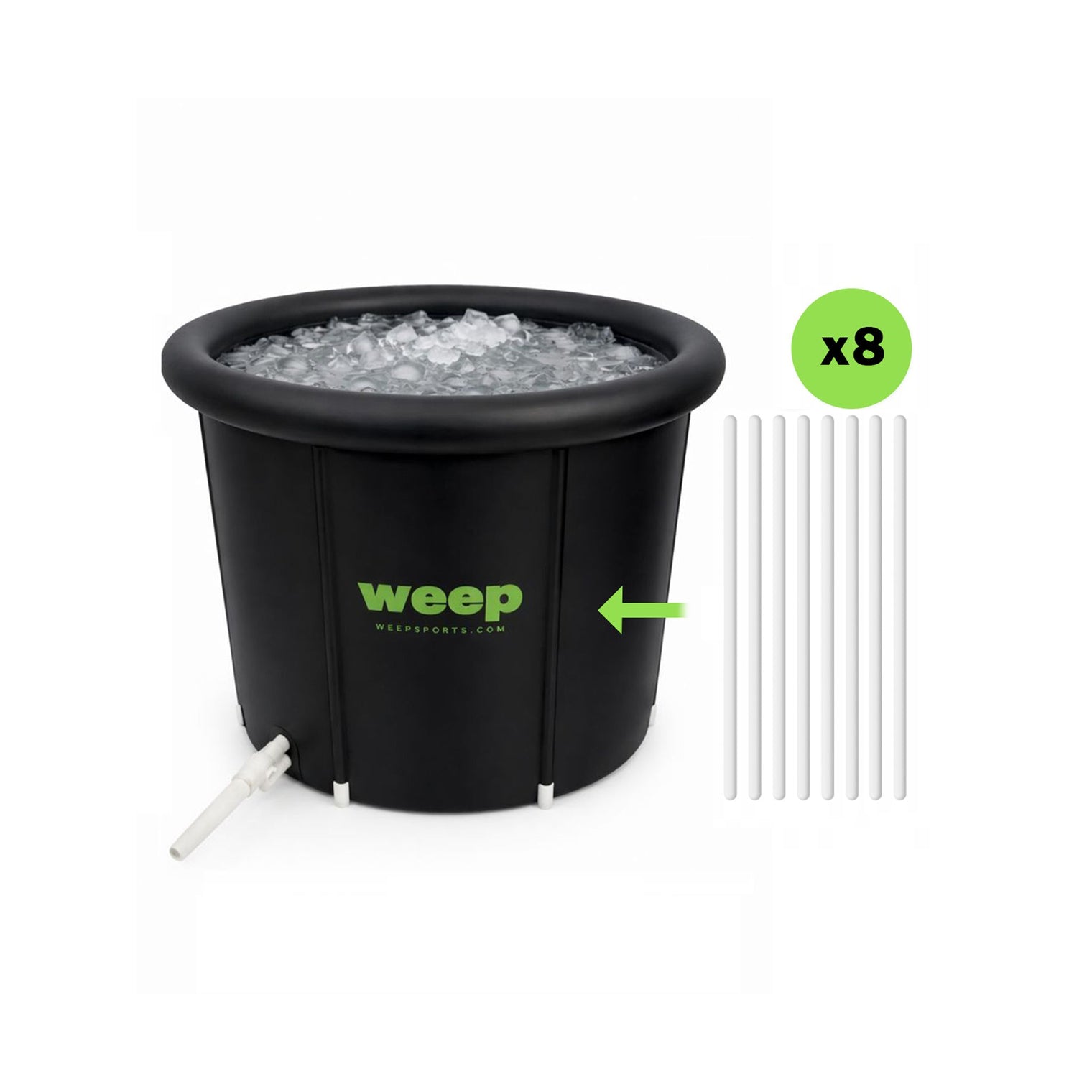 Beczka Do Morsowania Wanna Basen Dmuchany Weep Do Regeneracji 390l 85x80cm