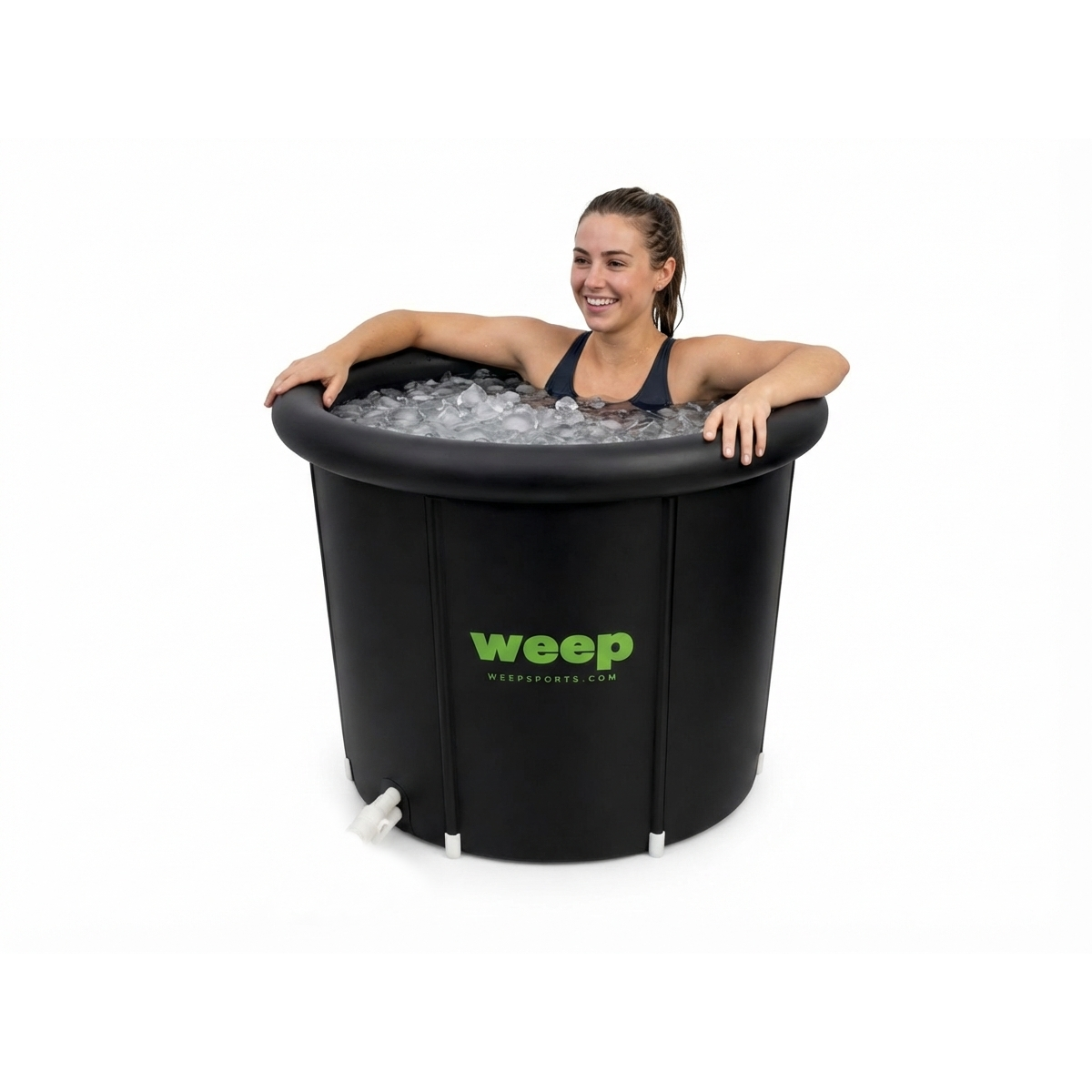 Beczka Do Morsowania Wanna Basen Dmuchany Weep Do Regeneracji 390l 85x80cm