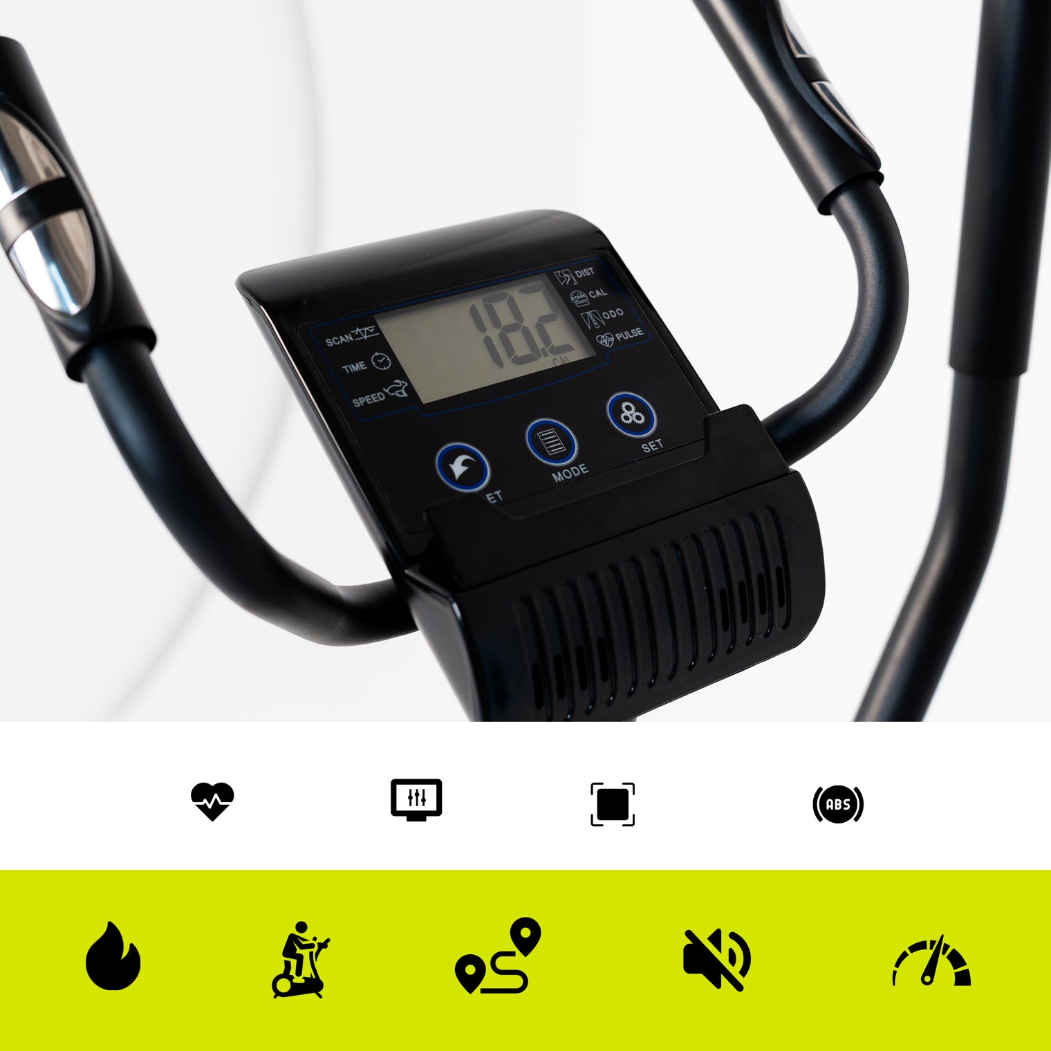 Trenażer eliptyczny Orbitrek WEEP o100C treningowy magnetyczny sensory pulsu