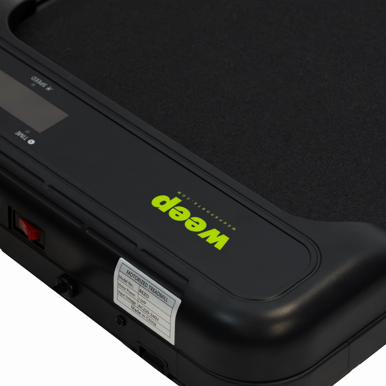 Weep REZO Bieżnia Elektryczna pod Biurko z Masażem Wibracyjnym 2w1 Walking Pad 2 Poziomy Nachylenia