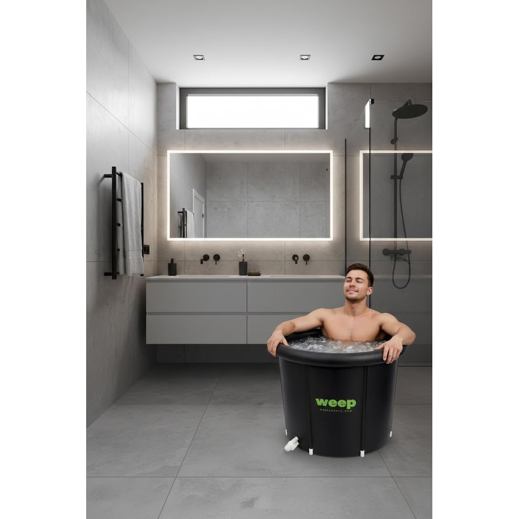 Beczka Do Morsowania Wanna Basen Dmuchany Weep Do Regeneracji 390l 85x80cm