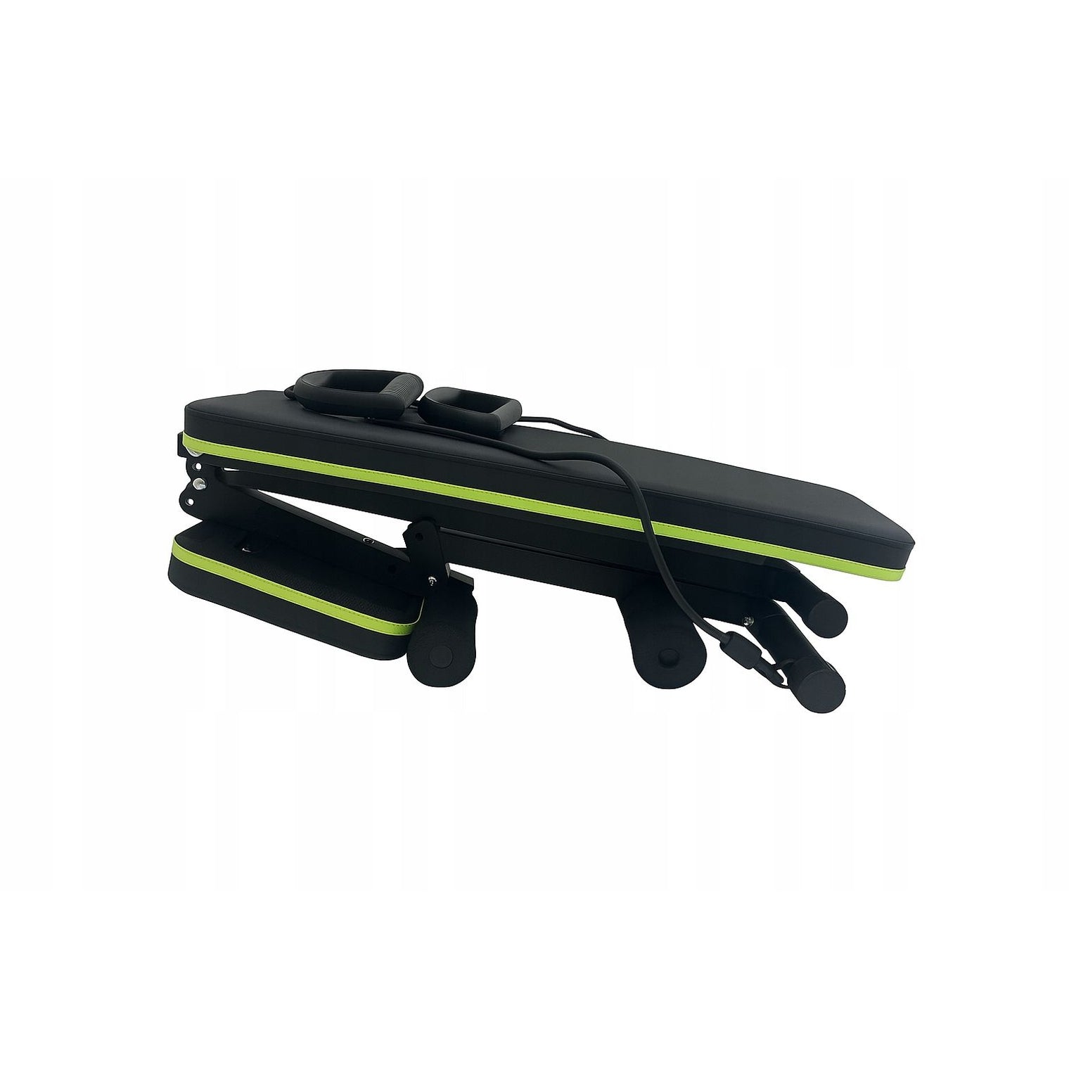 Ławka treningowa z ekspanderami WEEP ławeczka składana skośna prosta