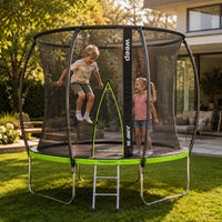 Trampolina Ogrodowa Domowa Dla Dzieci Do Ogrodu Z Siatką Wewnętrzną - Weep 305cm 10"