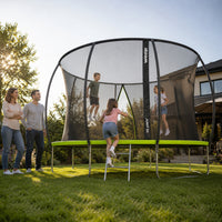 Trampolina Ogrodowa Domowa Dla Dzieci Z Siatką Wewnętrzną - Weep 366cm 12Ft