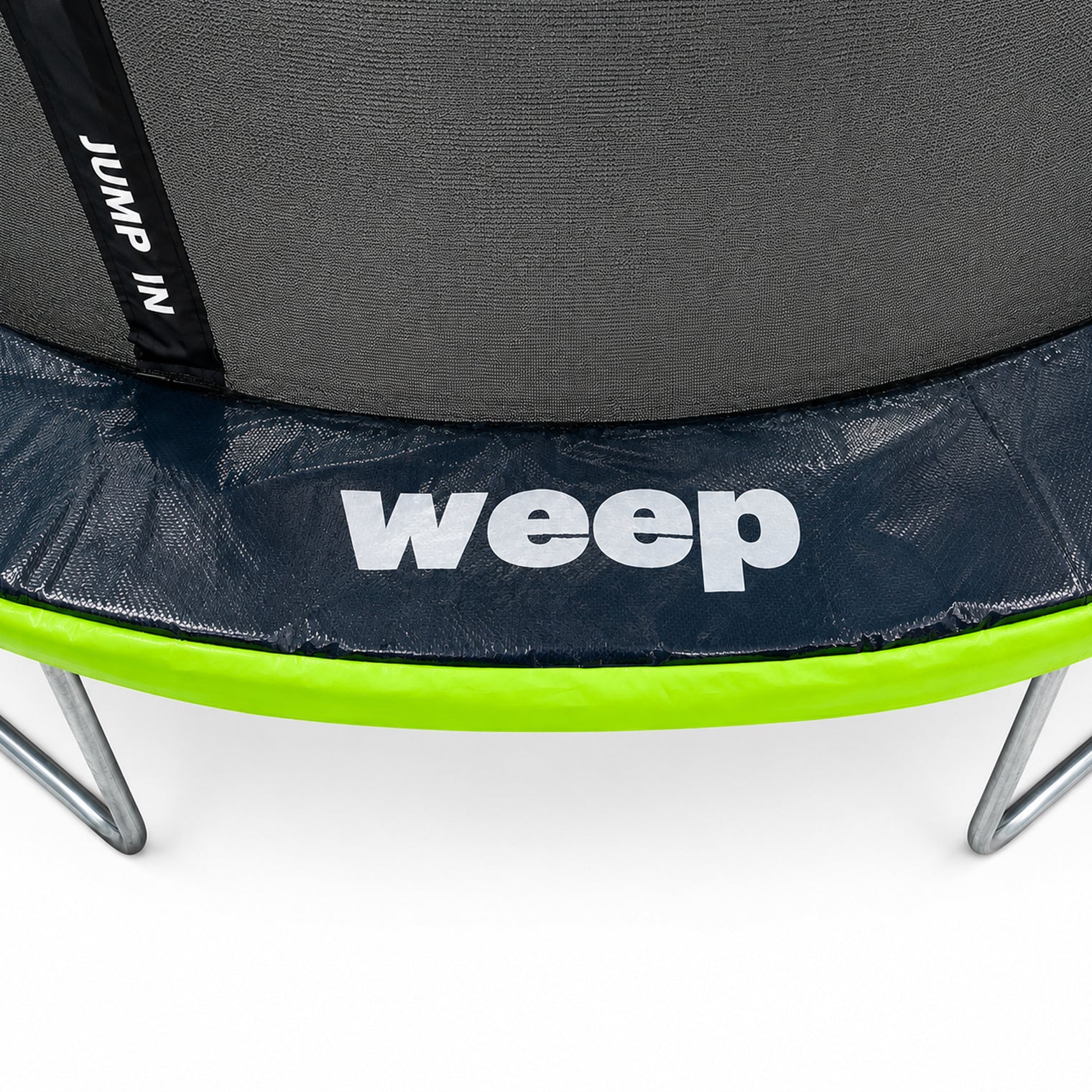 Trampolina Ogrodowa Domowa z Siatką Wewnętrzną - Weep Jump'in 427cm 14"