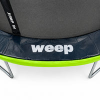 Trampolina Ogrodowa Domowa z Siatką Wewnętrzną - Weep Jump'in 427cm 14"