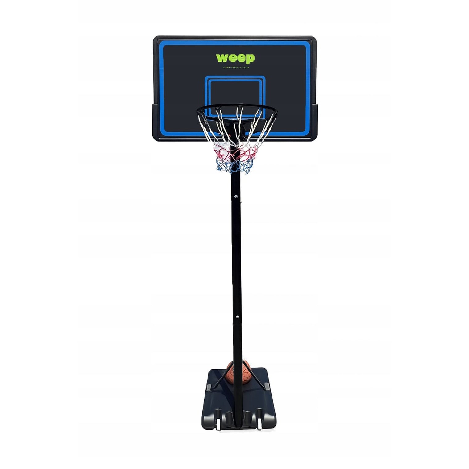 Zestaw do koszykówki Kosz WEEP M016 regulowany 230-305cm Stabilny kółka