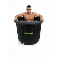 Beczka Do Morsowania Wanna Basen Dmuchany Weep Do Regeneracji 390l 85x80cm