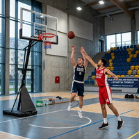Zestaw Do Koszykówki Kosz Weep M024 Regulowany Rączką 230-305cm Profesionalny