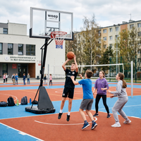 Zestaw Do Koszykówki Kosz Weep M024 Regulowany Rączką 230-305cm Profesionalny