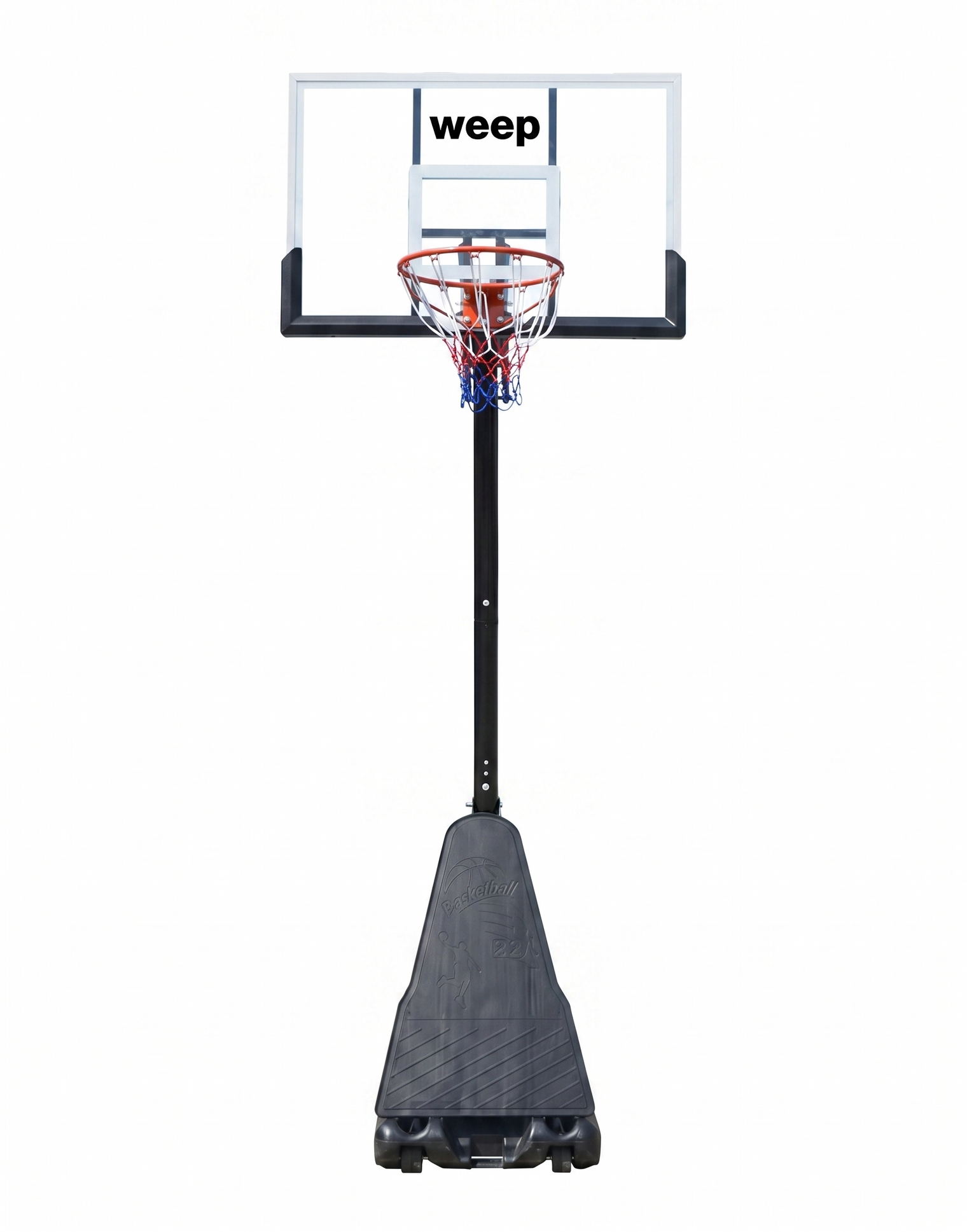Zestaw Do Koszykówki Kosz Weep M024 Regulowany Rączką 230-305cm Profesionalny