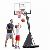 Zestaw Do Koszykówki Kosz Weep M024 Regulowany Rączką 230-305cm Profesionalny