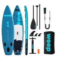 Deska Sup Do Pływania Weep Alize 320cm Dmuchana Pompowana Plecak Akcesoria