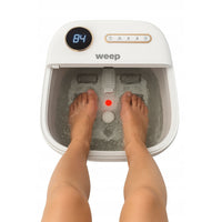 Masażer Do Stóp Wodny Weep T5 Pro Składany Hydromasażer Grzanie Rolki 500W