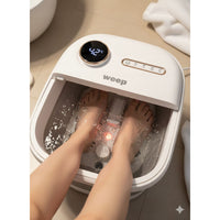 Masażer Do Stóp Wodny Weep T5 Pro Składany Hydromasażer Grzanie Rolki 500W