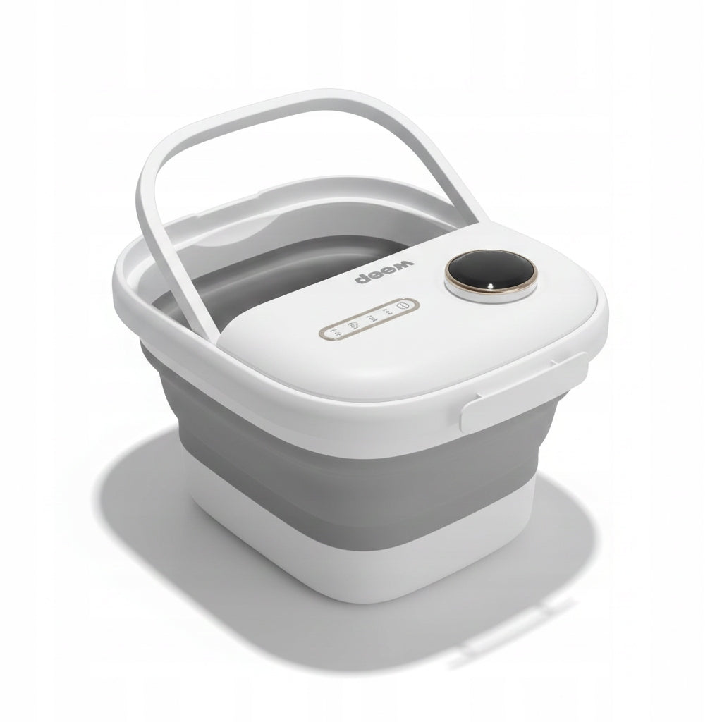 MASAŻER DO STÓP WODNY WEEP D5 SKŁADANY HYDROMASAŻER GRZANIE ROLKI SHIATSU