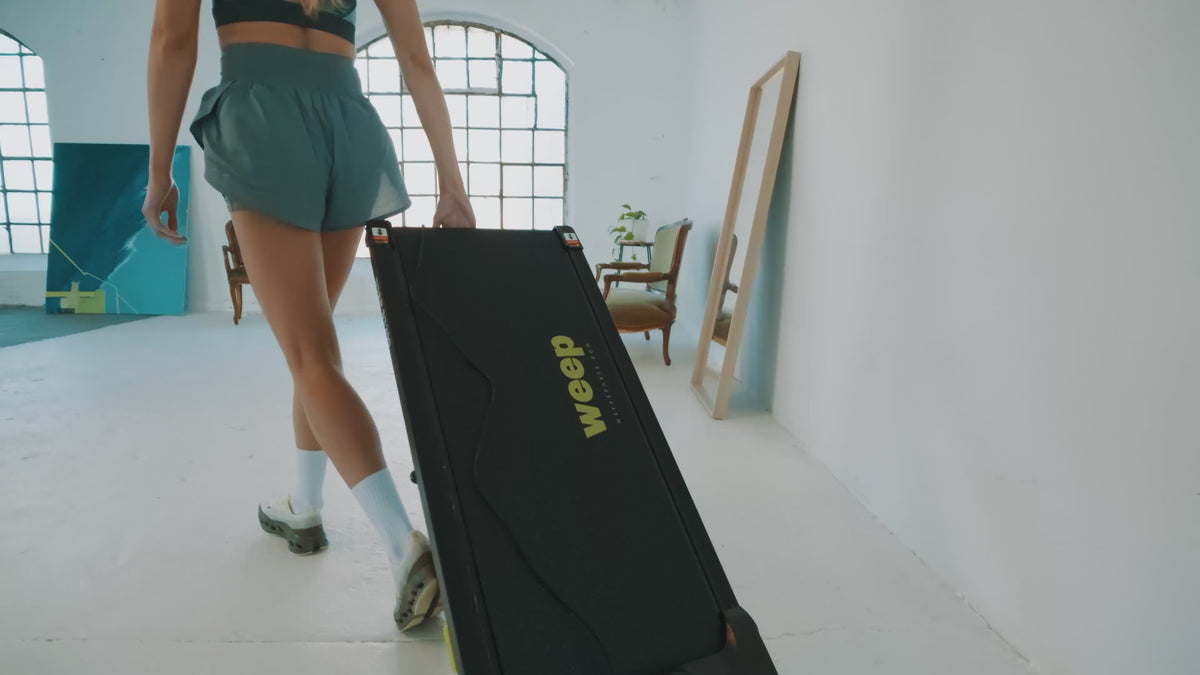 Weep STEP Bieżnia Elektryczna Składana pod Biurko Walking Pad 2 Poziomy Nachylenia 6km/h