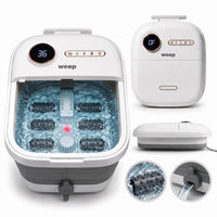 Weep T5 Pro Foldable Water Foot Massager Hydromassager Heating Rollers 500W